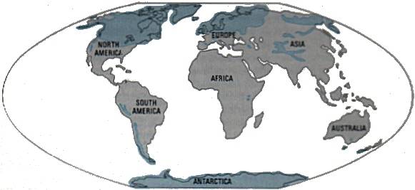 Glacier Map