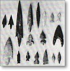Neolithic arrowheads